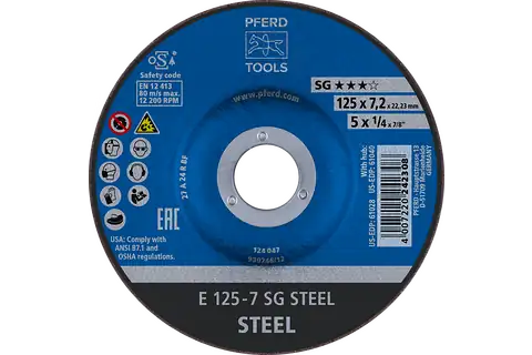Pferd Schruppscheibe SG STEEL E 115-4,1x22,23 mm
