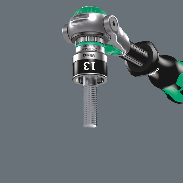 8790 HMA HF Zyklop socket with 1/4&quot; drive with holding function, 4 x 23 mm, Gerät