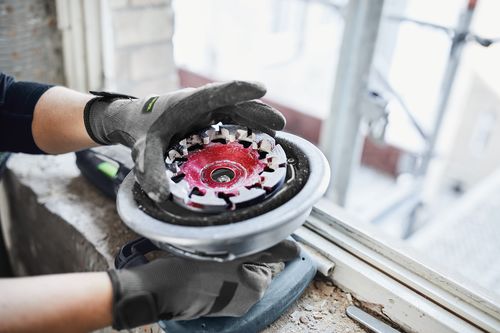 Diamantscheibe DIA ABRASIVE-D130, Schleifteller, Schleifgerät, Kupferkohle, Schleifrad, Arbeitsschutz