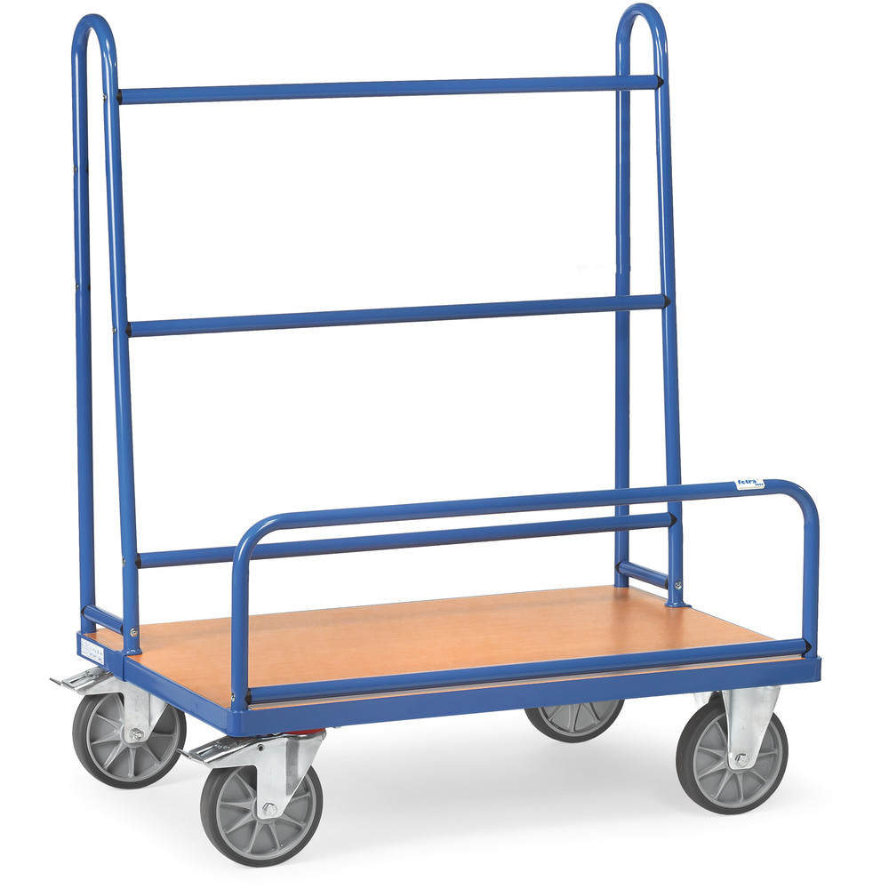 Fetra Plattenwagen 4412 mit festen Rohrbügeln 600 kg 1070 x 435 mm