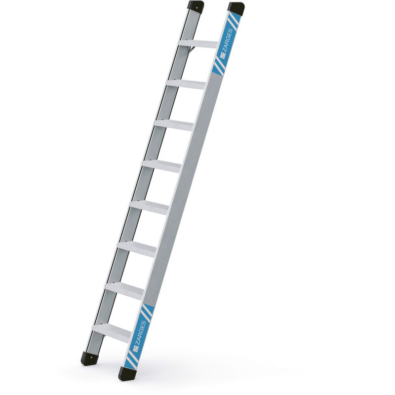ZARGES Seventec L - LM-Stufen-Anlegeleiter 8 Sprossen 40378