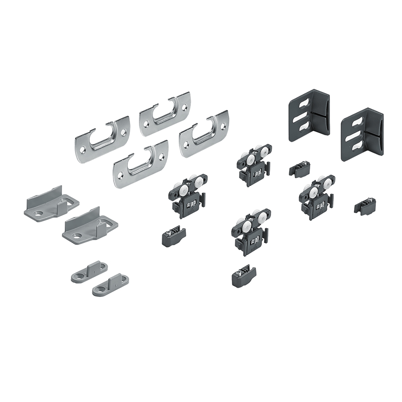 HETTICH SysLine S Set Lauf- und Führungsteile