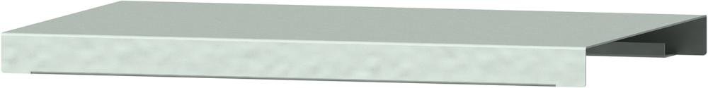 Fachboden RAL 7035 für Schwerlastschrank mit Mittelwand B1085xT630mm