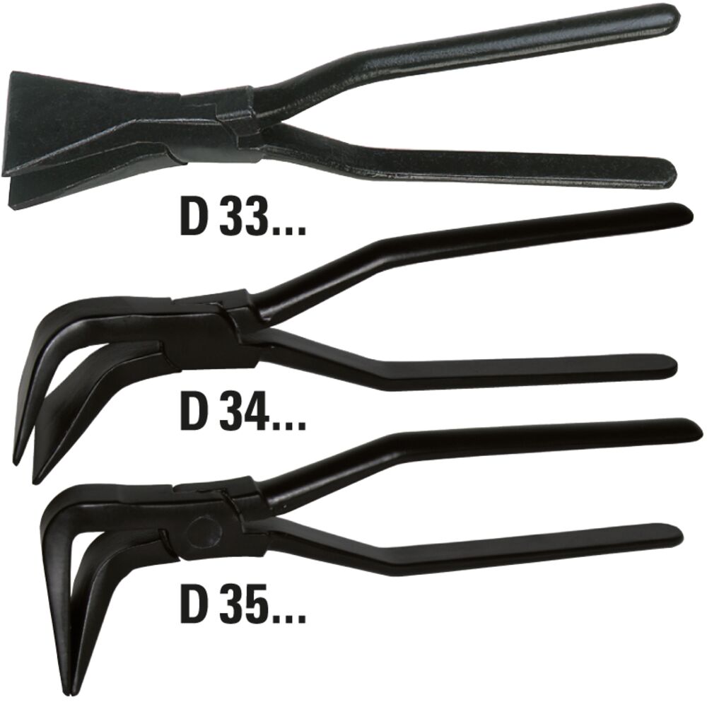 Bessey Falzzange D33-60 gerade 60mm 280mm