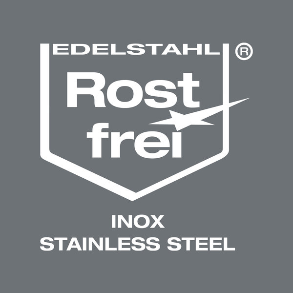 Screw stainless steel together with stainless steel!, Werbung, Plakat, Schild, Symbol