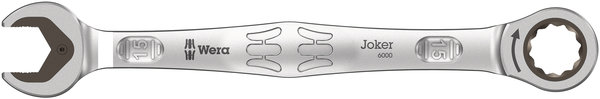6000 Joker Ratcheting combination wrenches, 15 x 200 mm