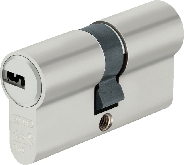 ABUS Türzylinder EC550NP 35/35 Not-und-Gefahrenfunktion Matt-Nickel-Pearl