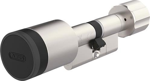 ABUS Elektronik-Türzylinder CYLOX One CFZ4100NM EPZ Knauf 30/30 silber