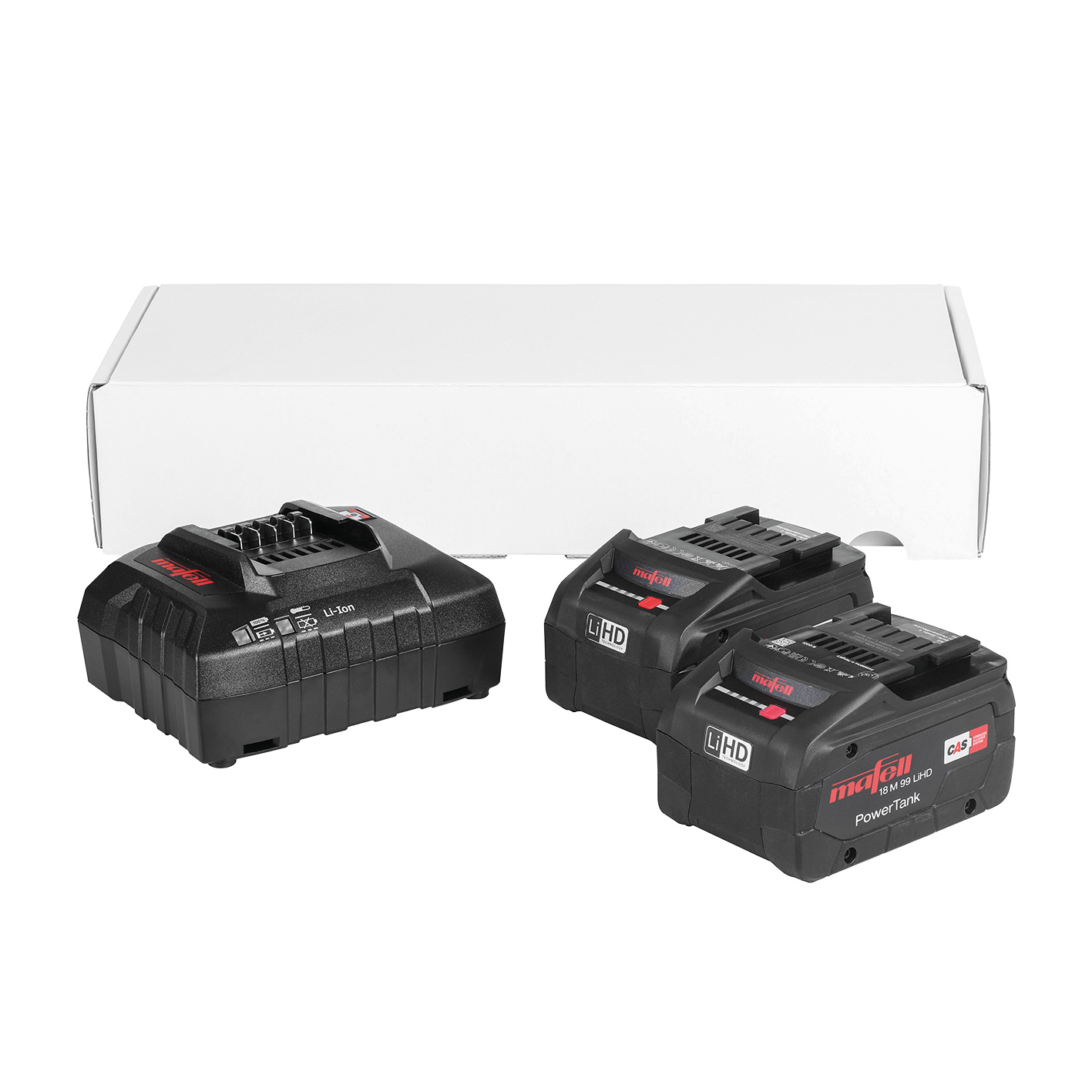 Mafell Power-Set 2: 2x 18 M 99 LiHD + APS M Hauptbild