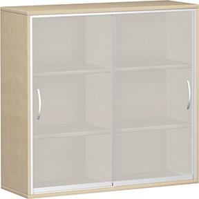 Geramöbel Glasschiebetürenschrank
