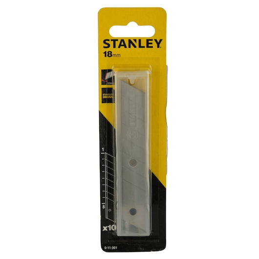 Stanley Abbrechklingen 18 mm 100 Stück (10 Spender)
