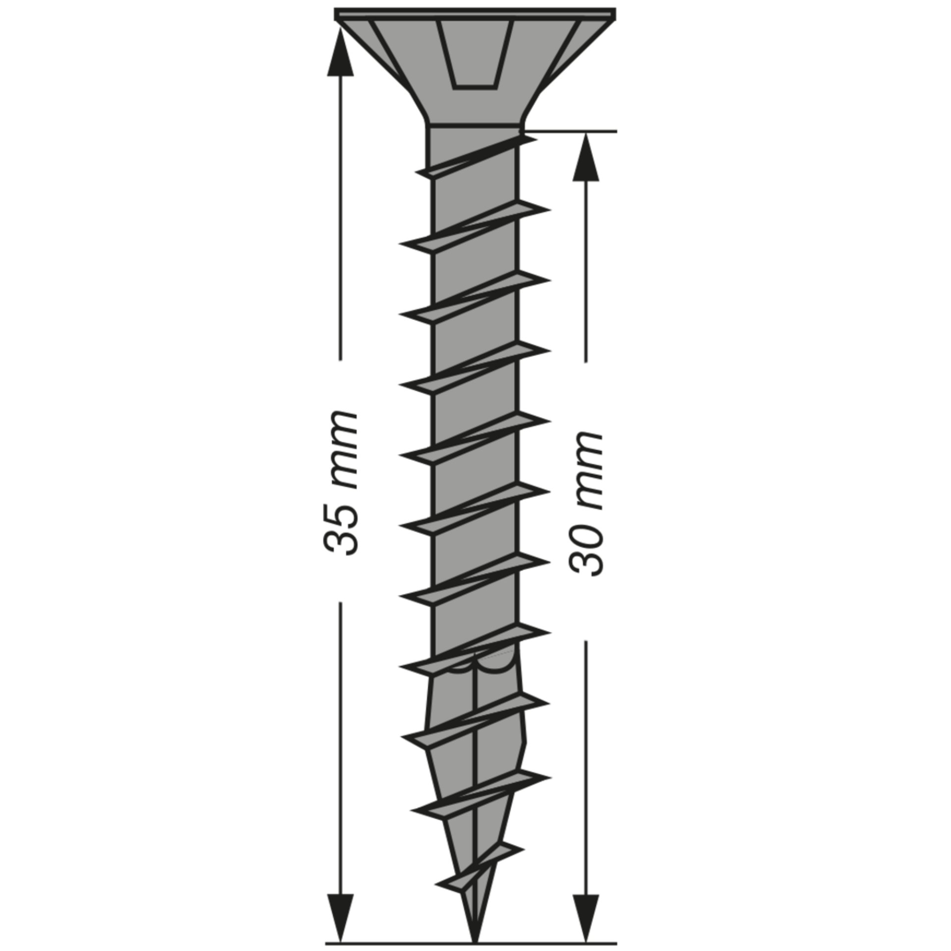 Dimensioned drawing