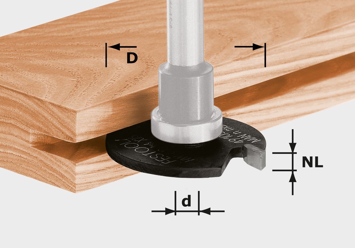 Scheibennutfräser HW D40x3,5, Holz, Gerät