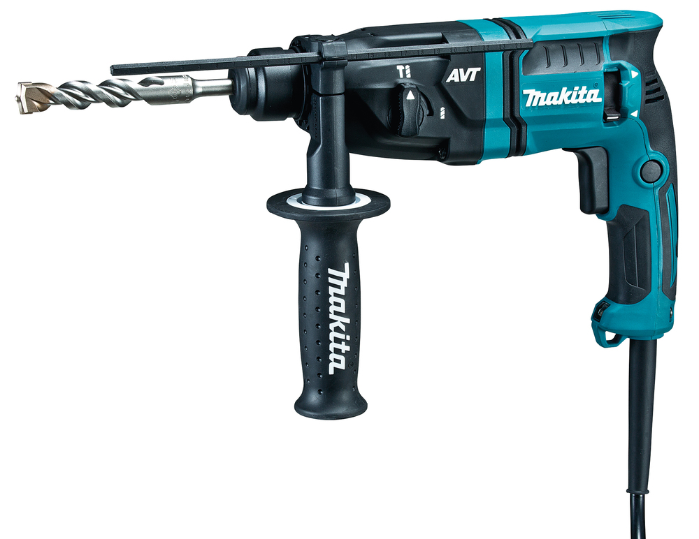 Makita Bohrhammer HR1841FJ SDS-PLUS 18mm 470W 1,4J mit LED und AVT im MAKPAC