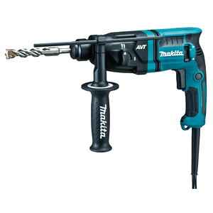 Makita Bohrhammer HR1841FJ SDS-PLUS 18mm 470W 1,4J mit LED und AVT im MAKPAC