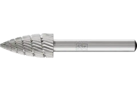 Pferd TOOLS HSS-Frässtift Spitzbogenform K Ø 16x30mm Schaft-Ø 6mm Z3