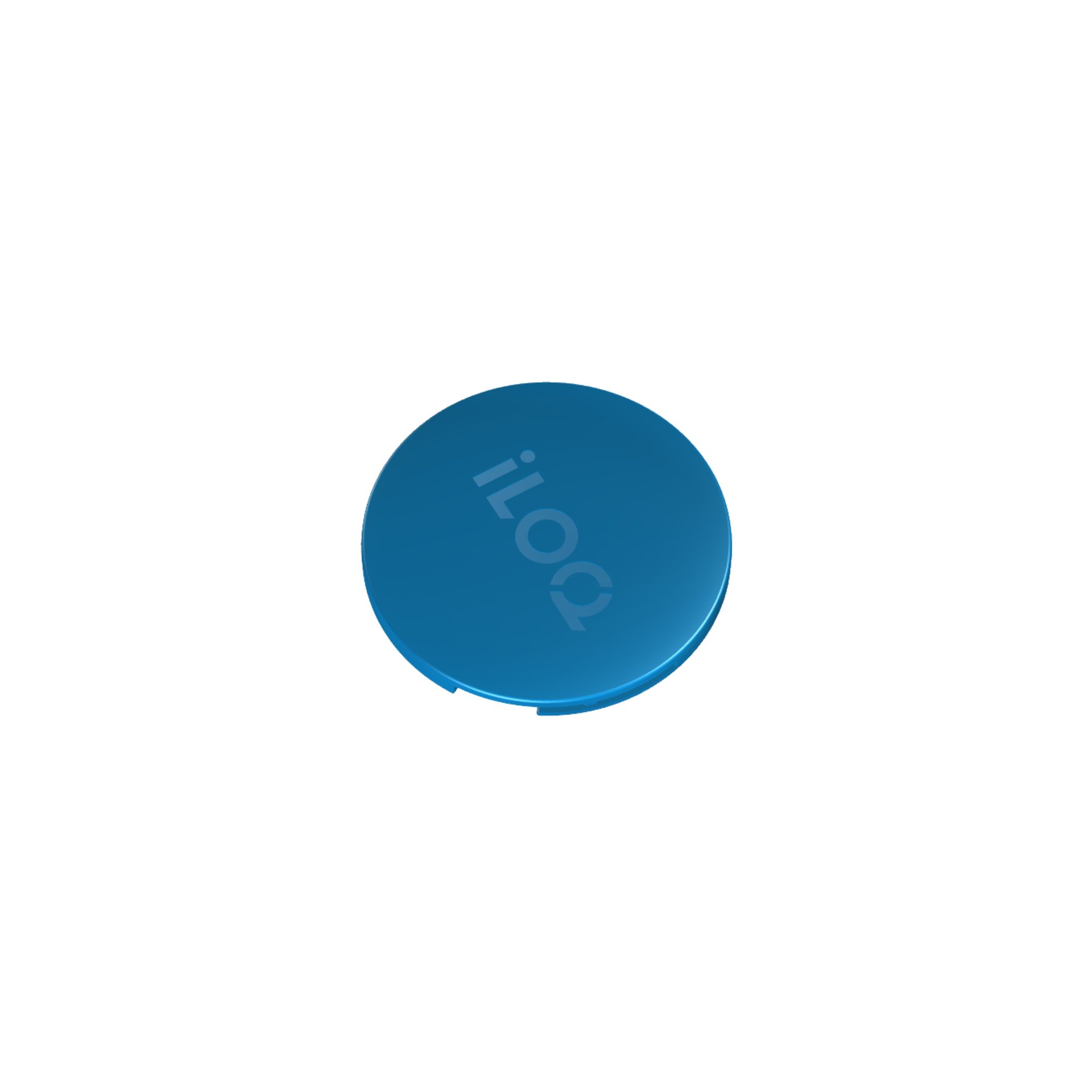 iLOQ S10 Schlüsselkappe blau für Schlüssel K10S.3