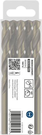 Bosch PRO HSS-Co twist drill bit set 10.2 mm, 5 pieces., Spiralbohrer, Metallbohrer, Bohrer-Set, Metallfarben