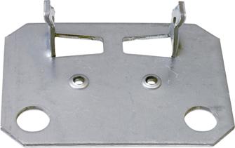 SCHULTE Lagertechnik Einfach-Klemmfuß