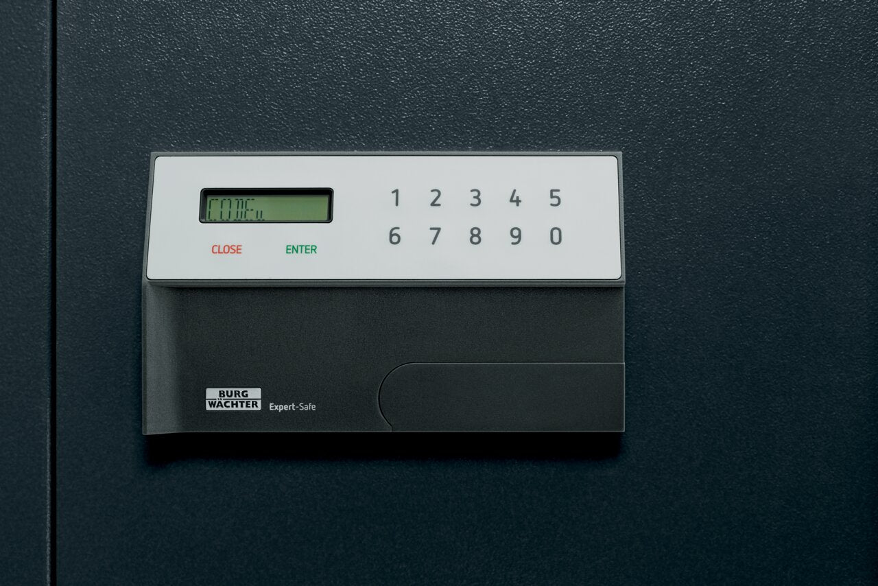 Burg Wächter Möbeltresor Expert-Safe EXS 340 E Elektronikschloss Stahlgrau