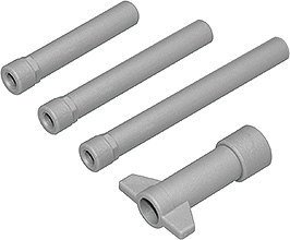 HOPPE Stütznocken-Set STNO-Set Ros.,TS 45-75,alu.silb.
