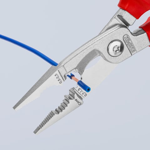 Knipex Elektro-Installationszange 13 86 200 200mm VDE-geprüft