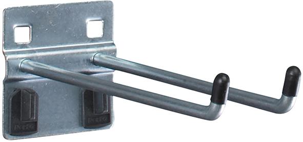 bott Doppelhaken B20xT150xH60xD6 mm für Lochplatten für Lochplatten bott