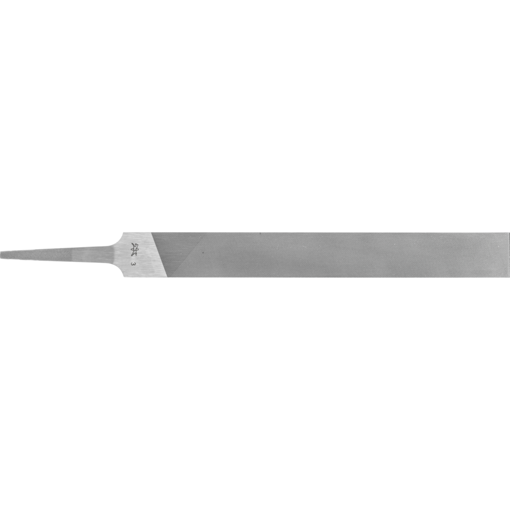 Pferd Präzisions-Ansatzfeile Flachstumpf 150mm Schweizer Hieb 3