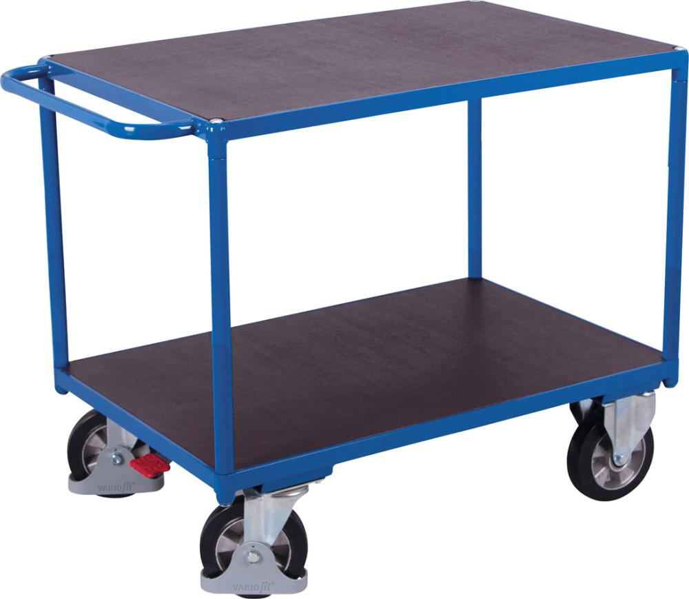 VARIOfit Schwerlast-Tischwagen, mit 2 Ladeflächen