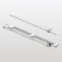 peka Vollauszug peka Forte Typ 630 lichtgrau 630mm