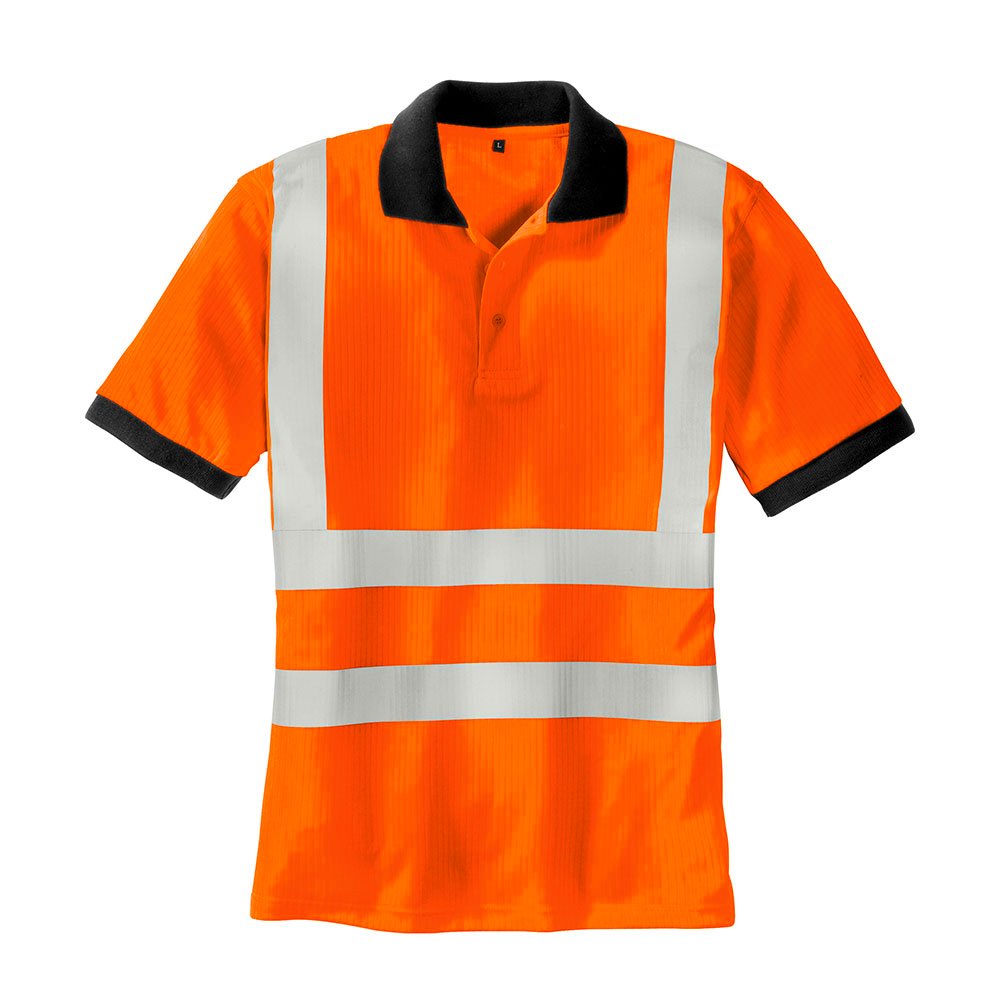 teXXor® Warnschutz Polo-Shirt SYLT S, leuchtorange