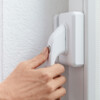 Abus Fenster-Zusatzschloss FO500 W AL0125 weiß gleichschließend