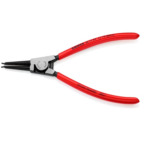 Knipex Sicherungsringzange 46 11 A2 für Außenringe auf Wellen 180mm Chrom-Vanadium-Stahl