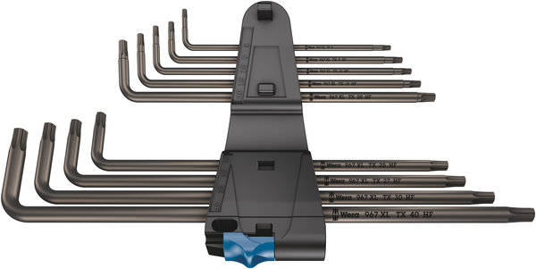 967/9 TX XL HF 1 L-key set with holding function, long, 9 pieces