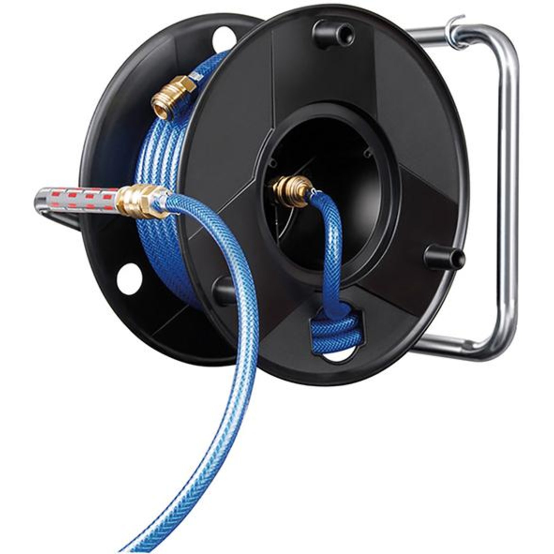 Brennenstuhl Druckluftschlauchtrommel Anti Twist 20m Schlauch Ø 9/15mm mit Wandhalterung