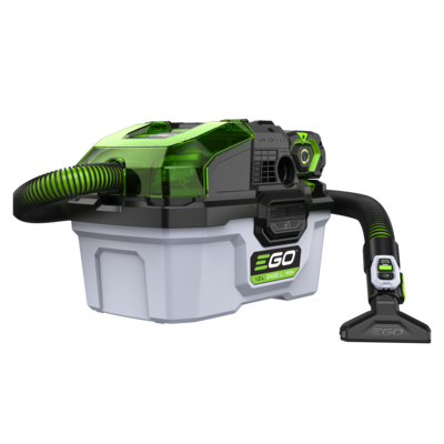 EGO WDV0300E Kompakter Nass- und Trockensauger 12L 149 mbar