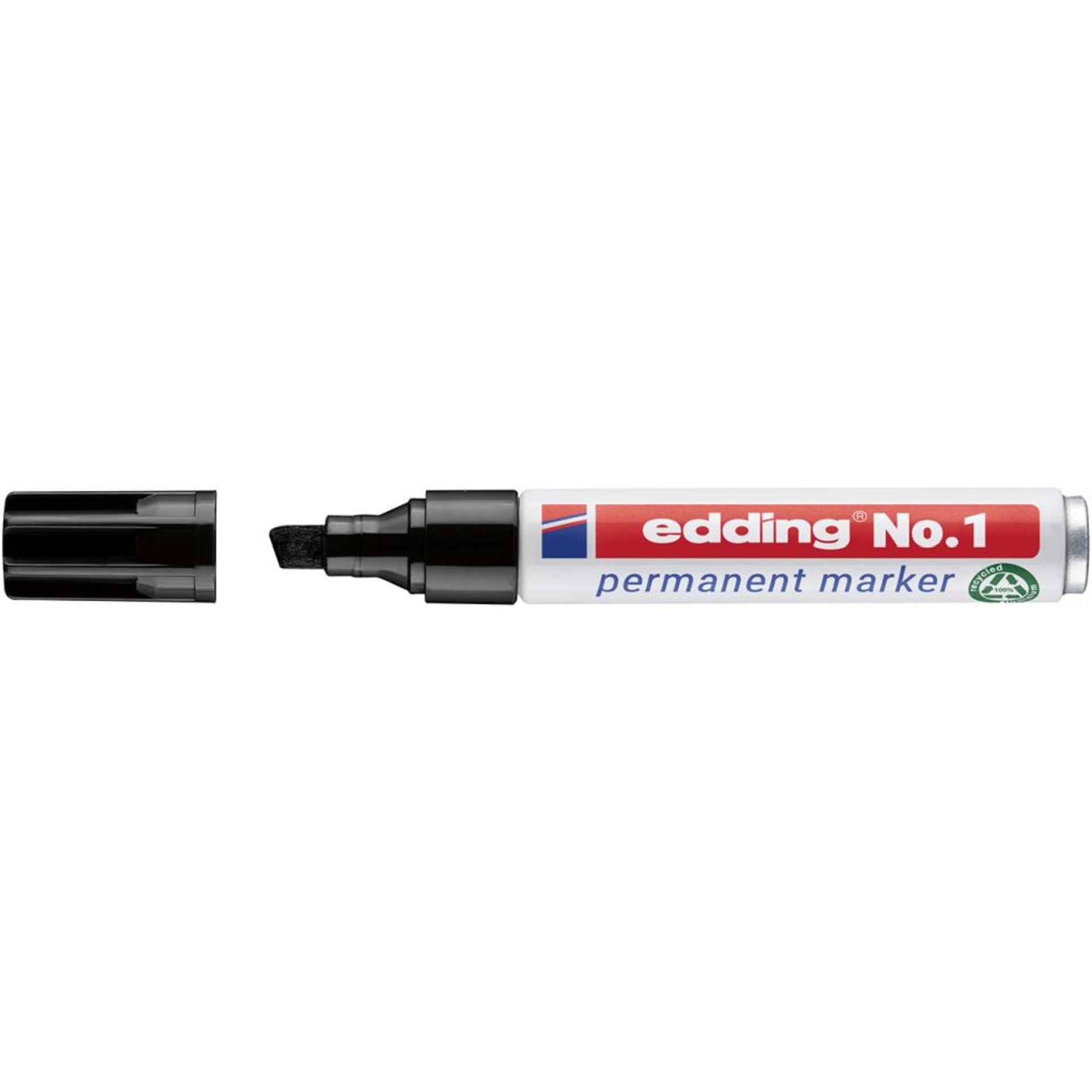 Permanentmarker 1 schwarz edding