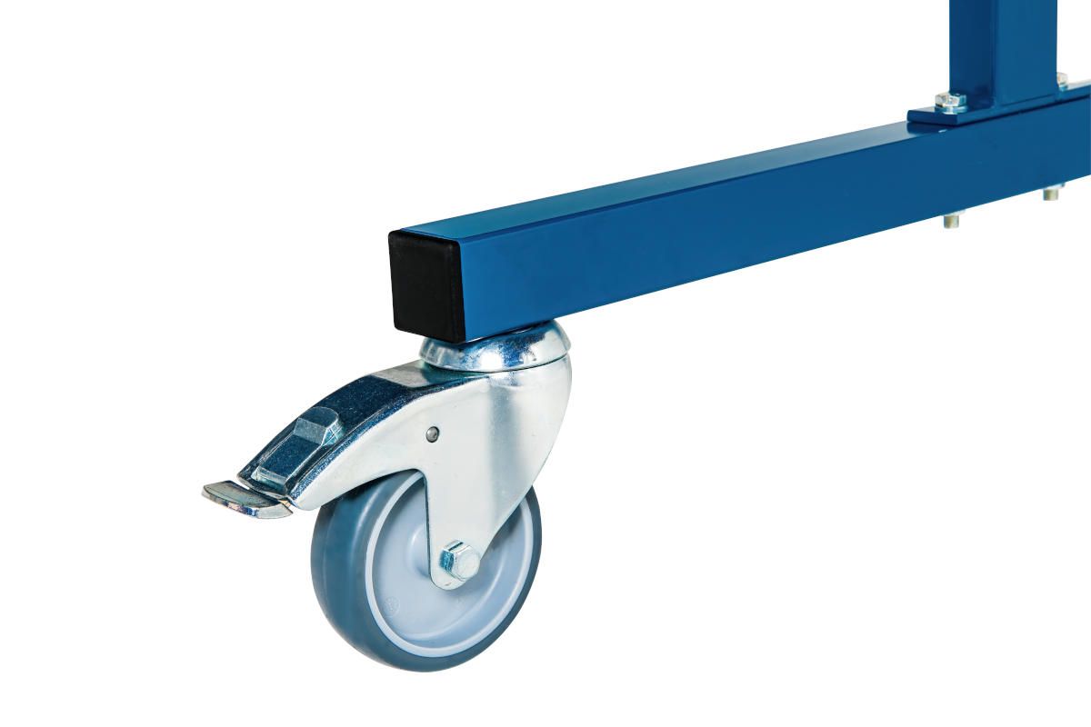 Sinotec Transflex TTO-TTL-S-T40-2MM Schweißwand 3-teilig fahrbar rotorange