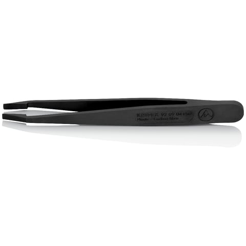 Knipex Kunststoffpinzette ESD 92 09 04 ESD gerade stumpf 115 mm