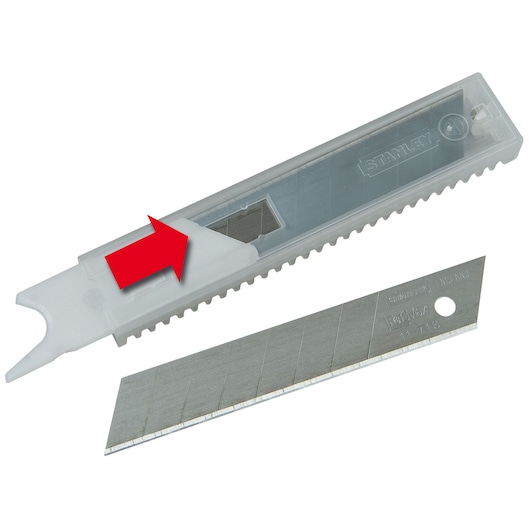 Stanley FatMax Abbrechklinge 18mm 10 Stück im Spender