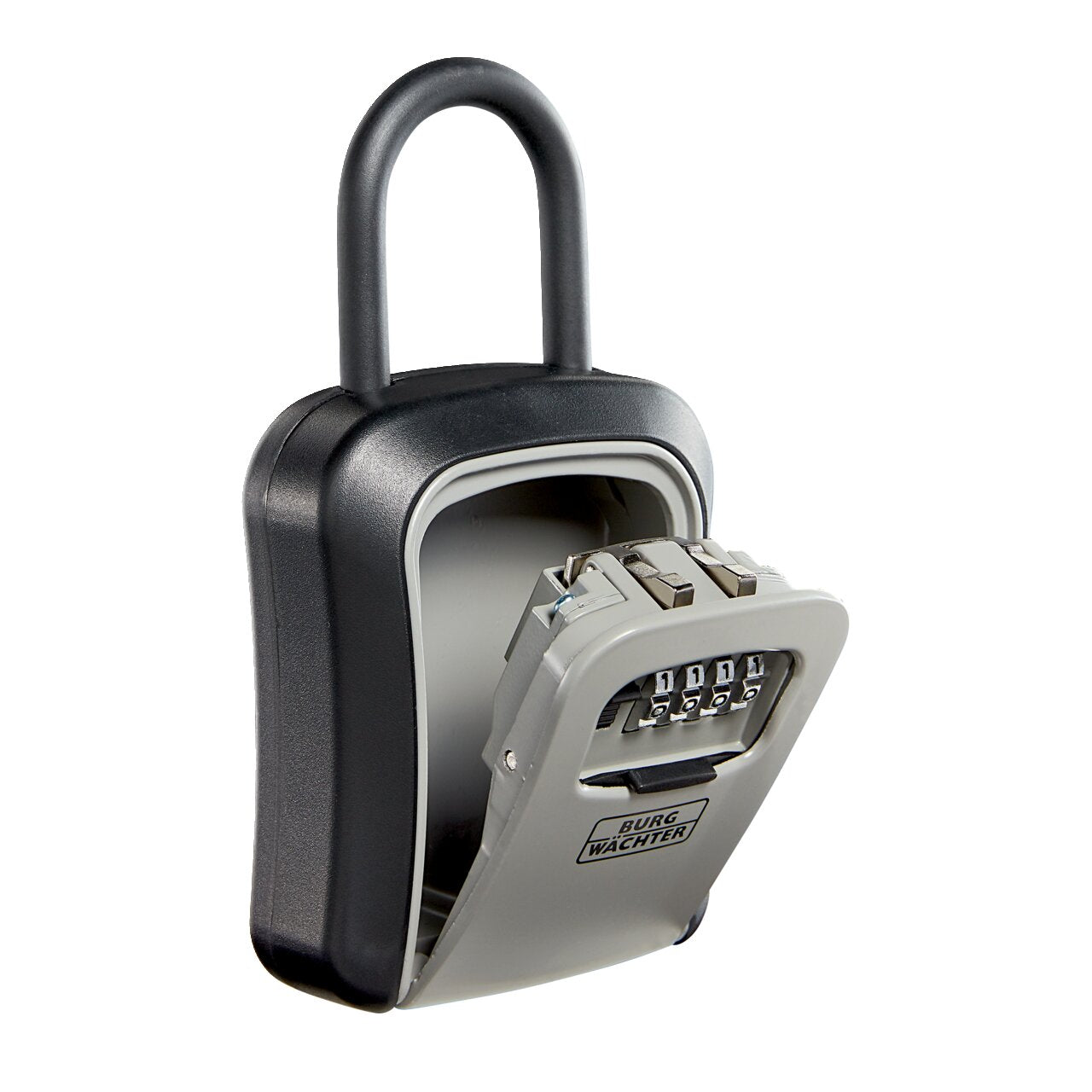 Burg Wächter Key Safe 50 SB Schlüsseltresor mit abnehmbarem Bügel und 4-stelligem Zahlenschloss