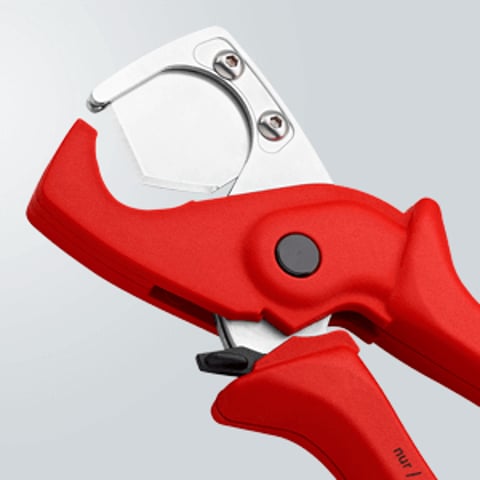 Knipex PlastiCut® Schlauch- und Schutzrohrschneider 90 20 185 für Kunststoffrohre und Schläuche bis Ø 25 mm