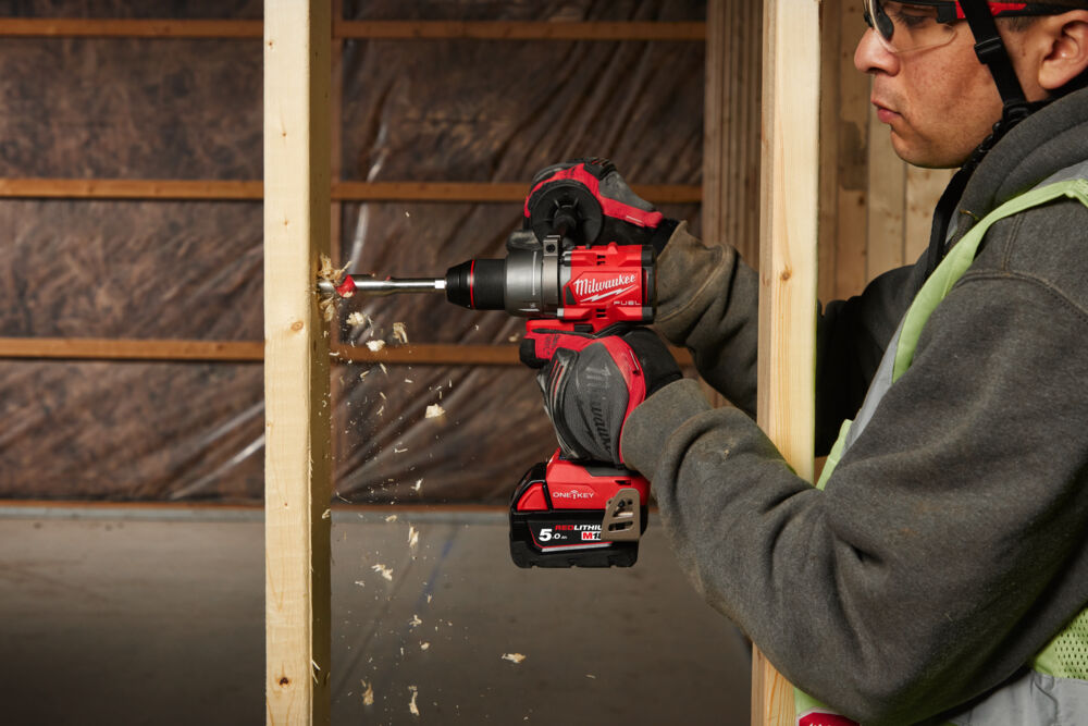 Milwaukee M18 FUEL™ ONE-KEY™ Akku-Bohrschrauber ONEDD3-0X 18V 158Nm