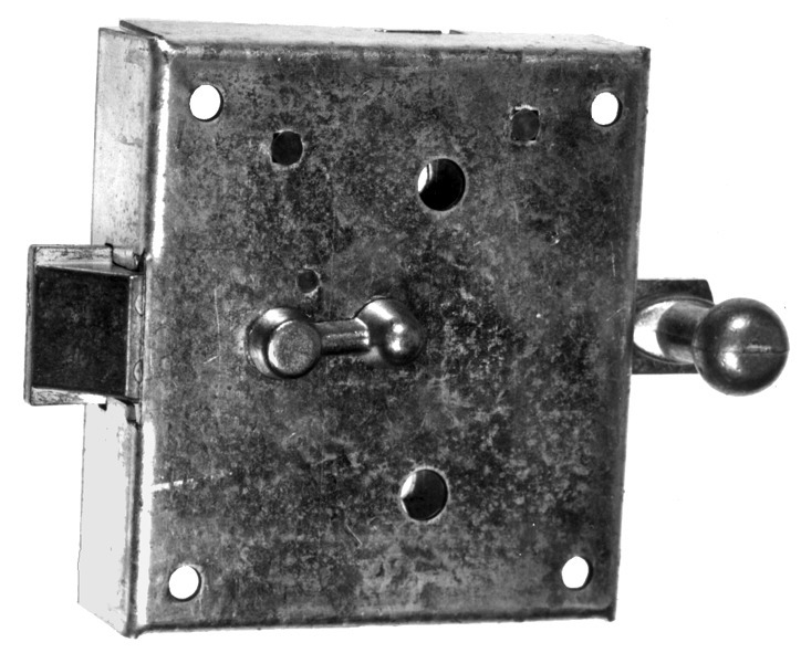 Bever Knopffallenschloss 932U, Ls/Rs verwendbar, BB
