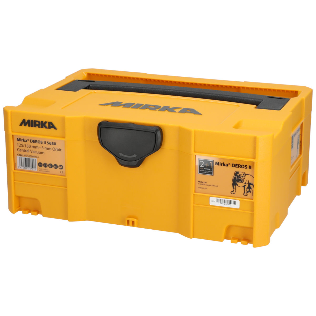 Mirka® DEROS II 5650 125/150mm Hub 5.0 Case