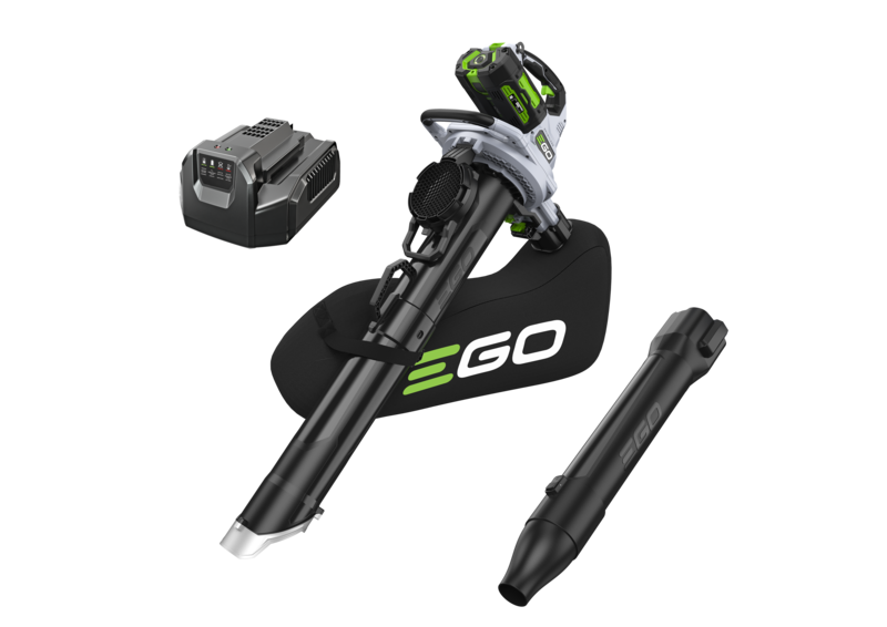 EGO LV5004E 3-in-1 Laubsauger KIT mit 5,0Ah Akku und Ladegerät