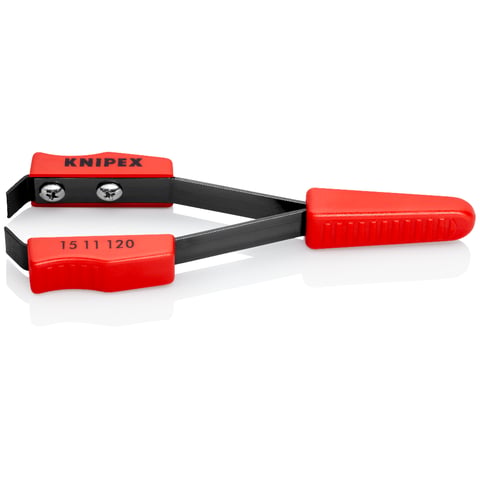 Knipex Lackabziehpinzette 15 11 120 120 mm Federstahl Kunststoffhüllen
