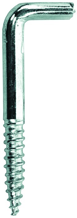HSI Art. 7 Schlitzschraubhaken gefräst Edelstahl blank