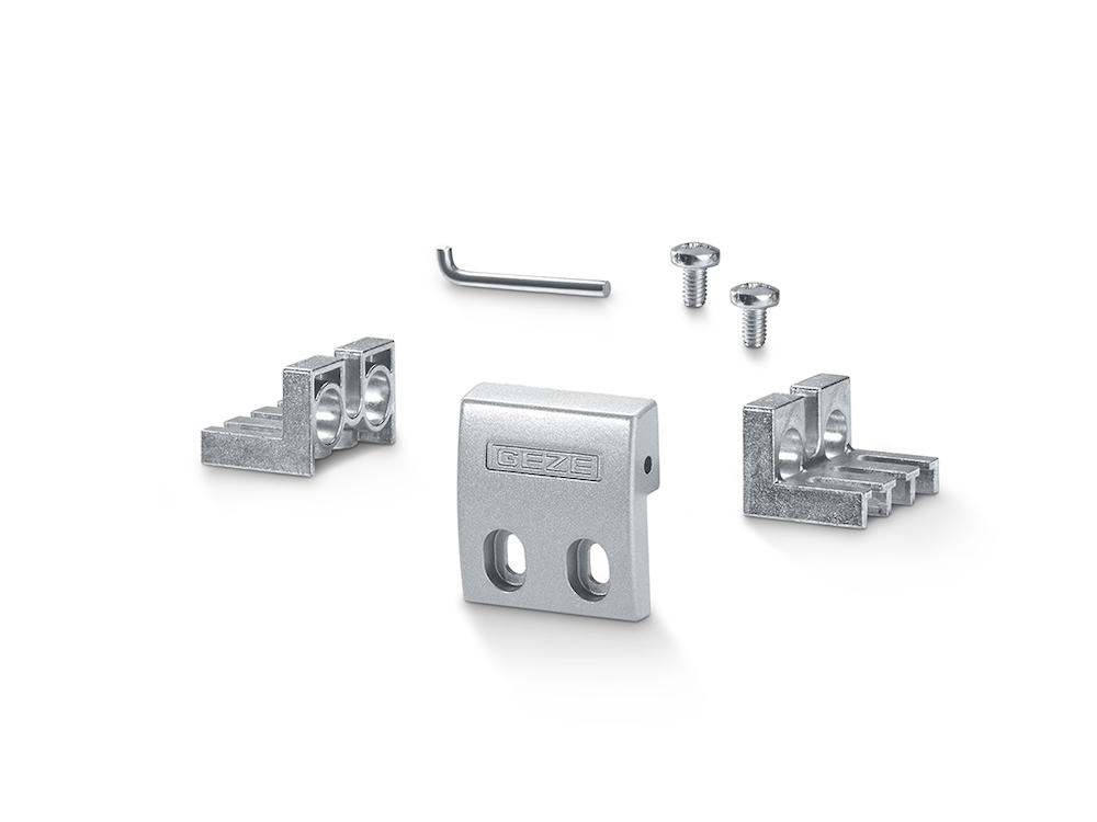 RWA-Kons.stz., f.Kett.antr., Slimchain, C, DL-R, Aluminium silberfarbig eloxiert