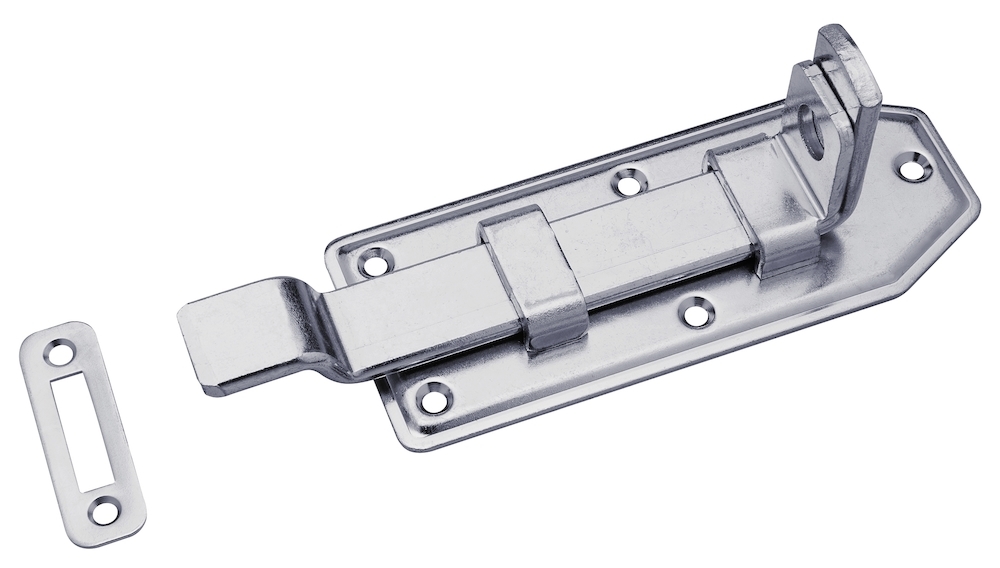 DENI® Türriegel,mit Schlaufe,gekröpft galvanisch verzinkt